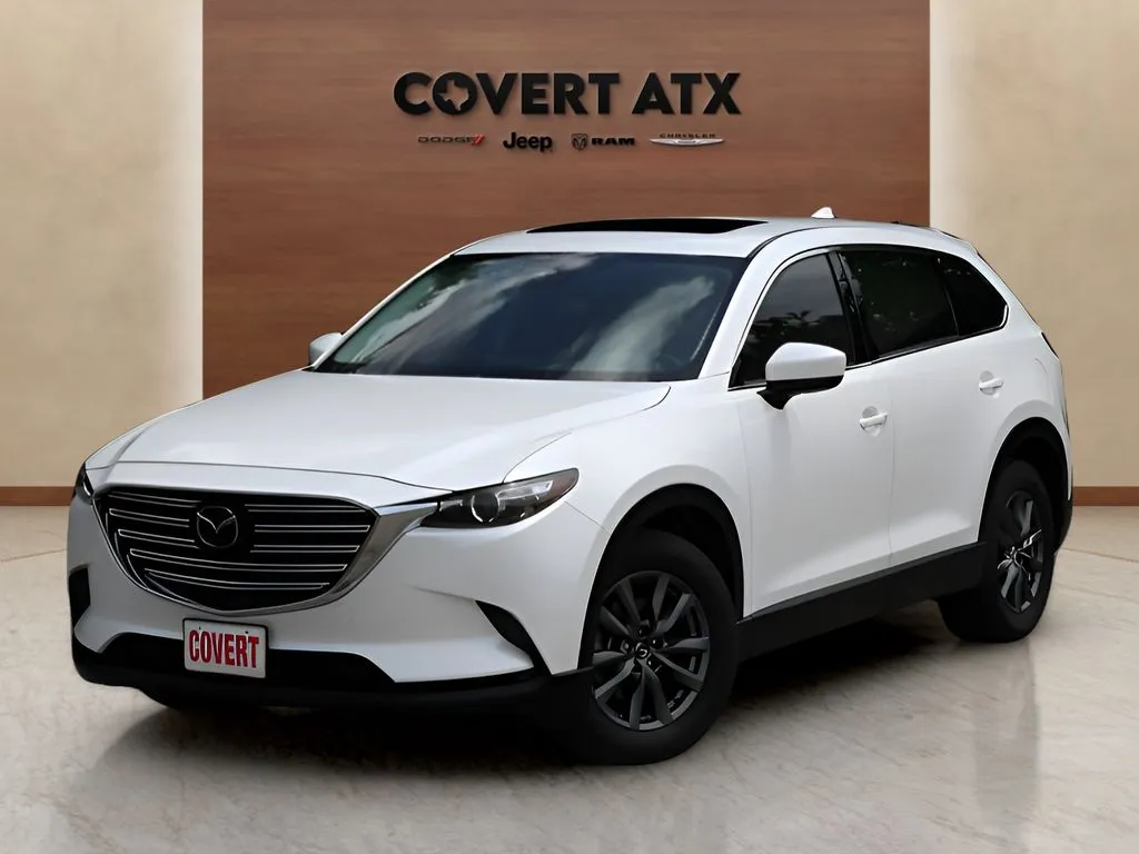 White 2023 Mazda CX-9 Touring for sale in Austin, TX