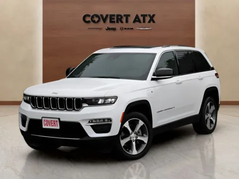 White 2024 Jeep Grand Cherokee 4xe for sale in Austin, TX