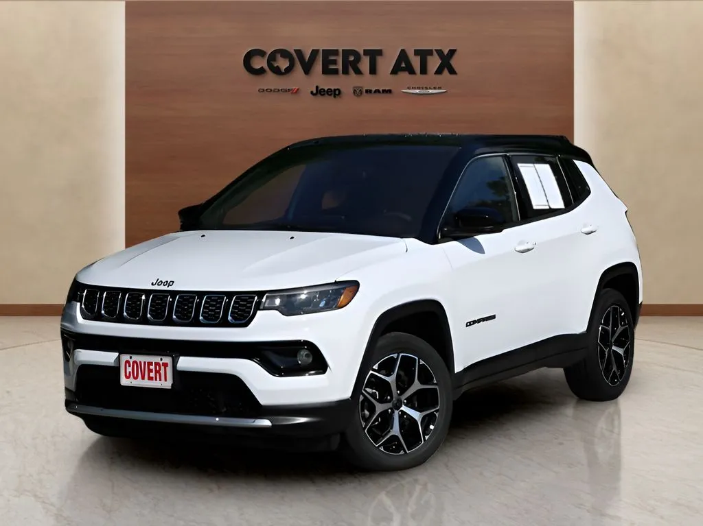 White 2025 Jeep Compass Limited for sale in Austin, TX