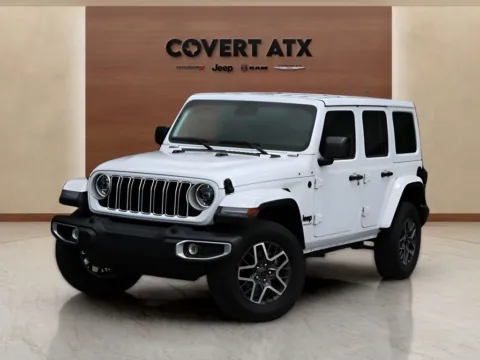 White 2025 Jeep Wrangler Sahara for sale in Austin, TX