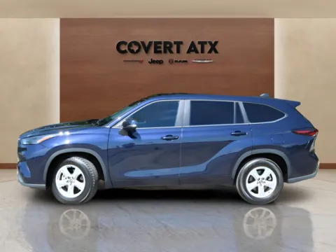 Photos of 2025 Toyota Highlander LE for sale in Austin, TX at Covert Chrysler Dodge Jeep Ram