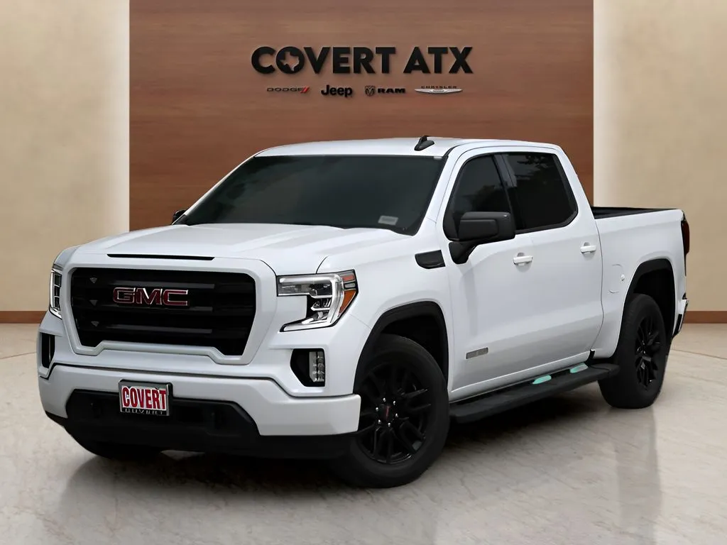 White 2021 GMC Sierra 1500 Elevation for sale in Austin, TX