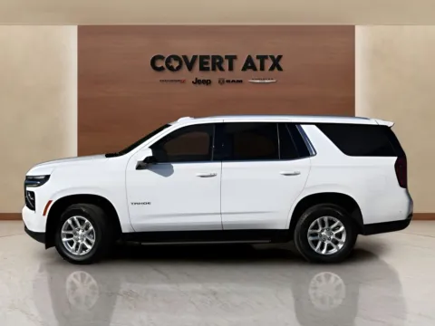 Photos of 2025 Chevrolet Tahoe LT for sale in Austin, TX at Covert Chrysler Dodge Jeep Ram