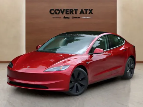 Red 2025 Tesla Model 3 Long Range for sale in Austin, TX
