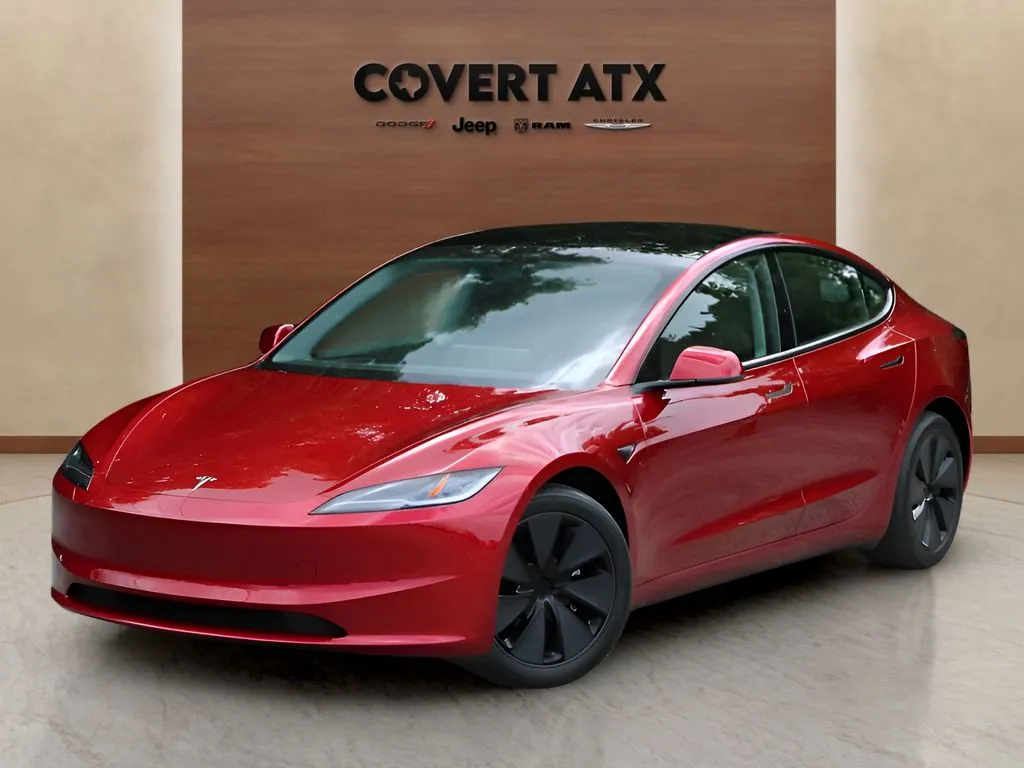Red 2025 Tesla Model 3 Long Range for sale in Austin, TX