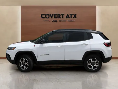 Photos of 2022 Jeep Compass Trailhawk for sale in Austin, TX at Covert Chrysler Dodge Jeep Ram