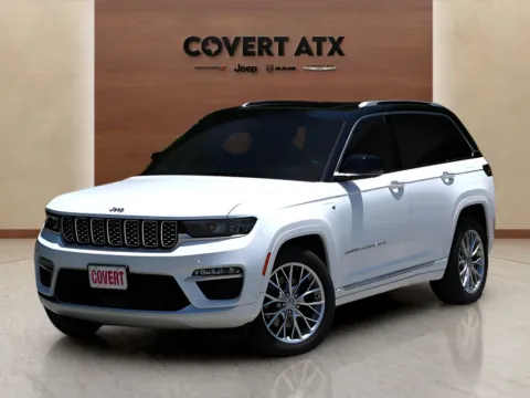 White 2023 Jeep Grand Cherokee Summit 4xe for sale in Austin, TX