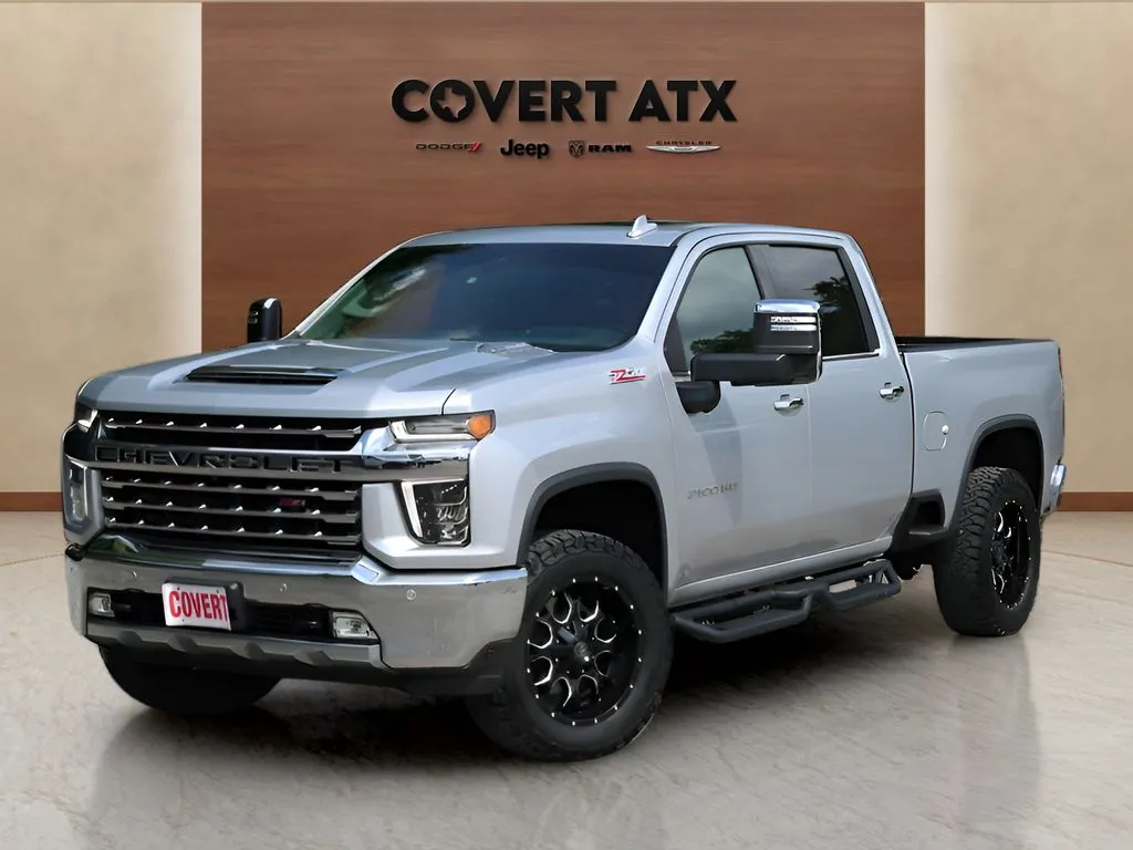 Silver 2021 Chevrolet Silverado 2500HD LTZ for sale in Austin, TX