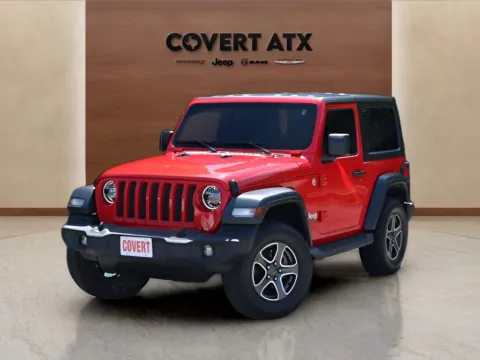 Red 2020 Jeep Wrangler Sport S for sale in Austin, TX
