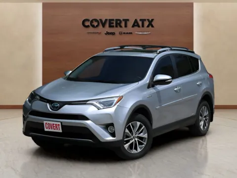 Silver 2017 Toyota RAV4 Hybrid XLE for sale in Austin, TX