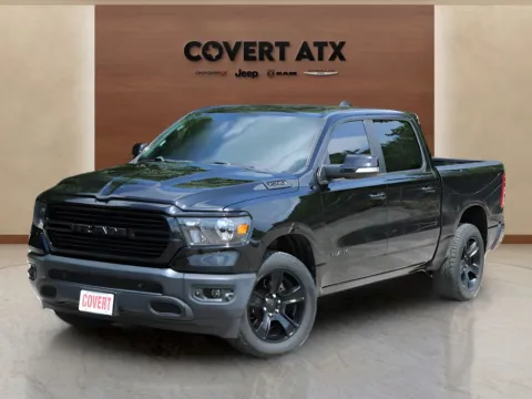 Black 2021 Ram 1500 Big Horn/Lone Star for sale in Austin, TX
