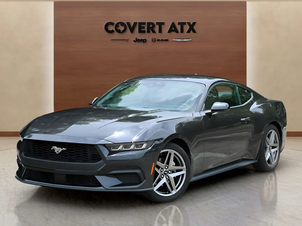 Gray 2024 Ford Mustang EcoBoost for sale in Austin, TX