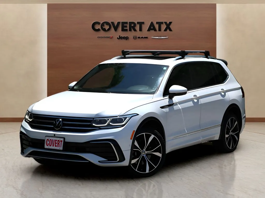 White 2022 Volkswagen Tiguan 2.0T SEL R-Line for sale in Austin, TX