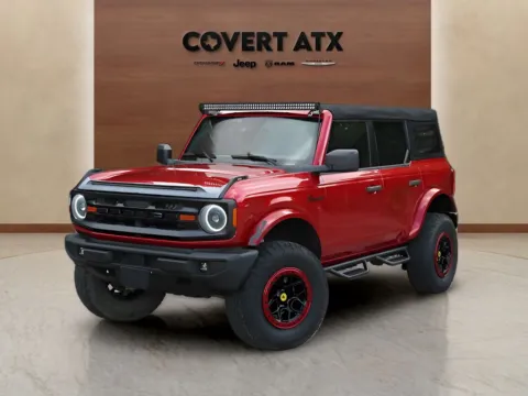 Red 2021 Ford Bronco Big Bend for sale in Austin, TX