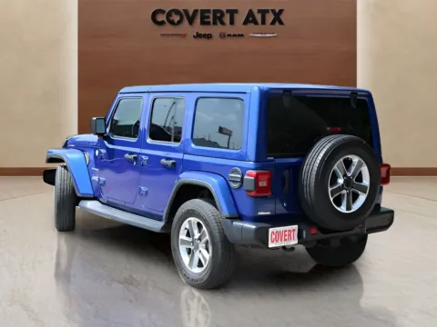 Another view of 2018 Jeep Wrangler Unlimited Sahara for sale in Austin, TX at Covert Chrysler Dodge Jeep Ram