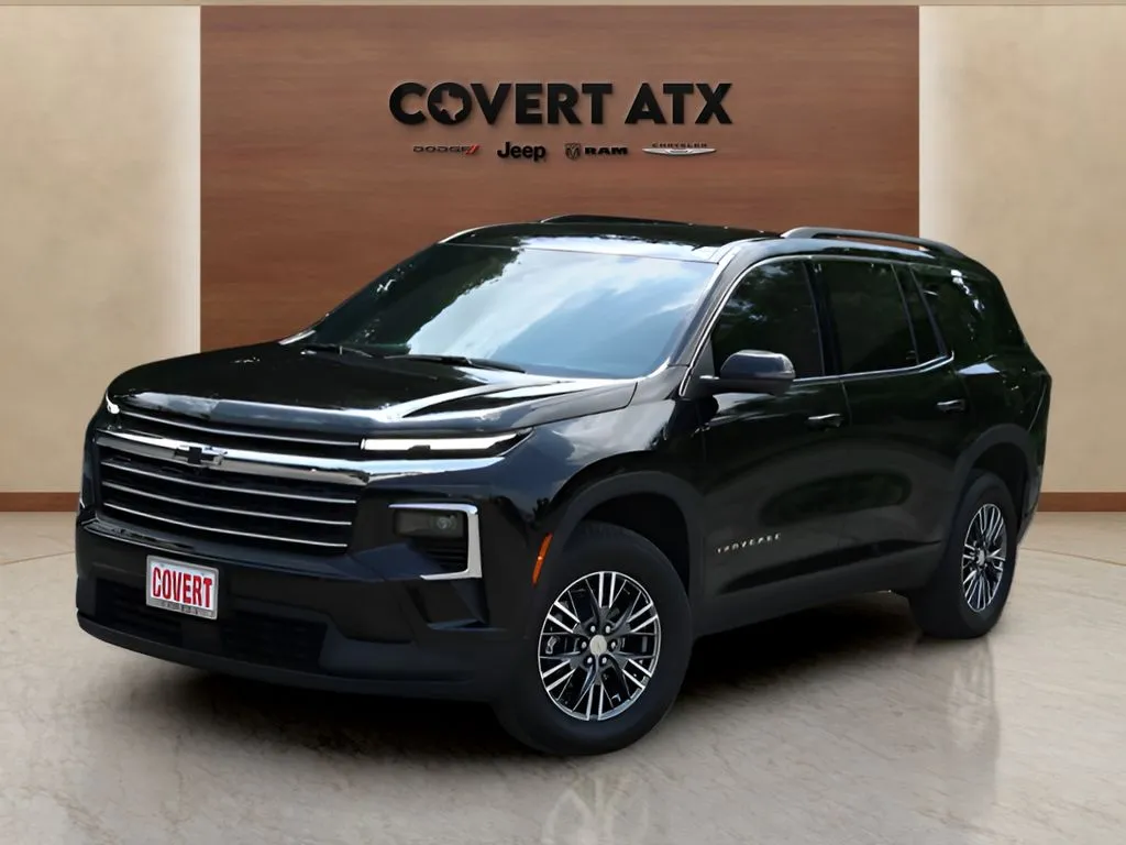 Black 2026 Chevrolet Traverse LT for sale in Austin, TX