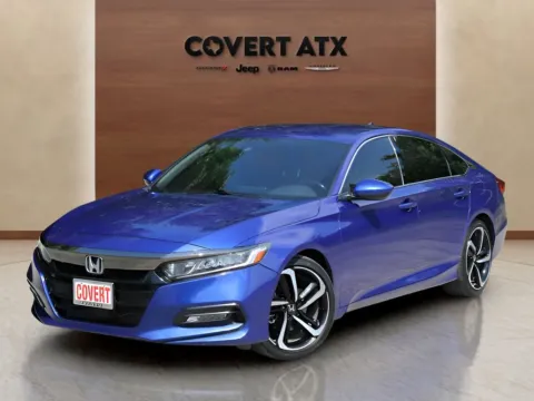 Blue 2018 Honda Accord Sport for sale in Austin, TX
