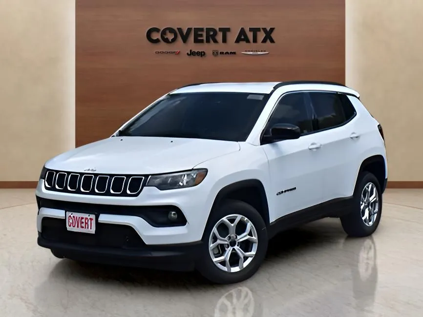 White 2025 Jeep Compass Latitude for sale in Austin, TX