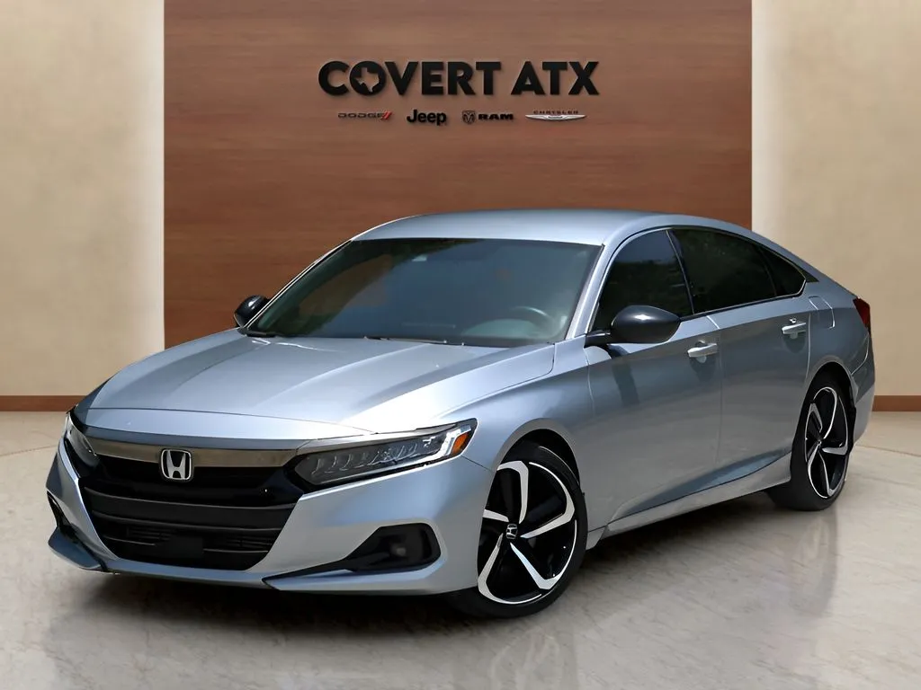 Silver 2022 Honda Accord Sport for sale in Austin, TX