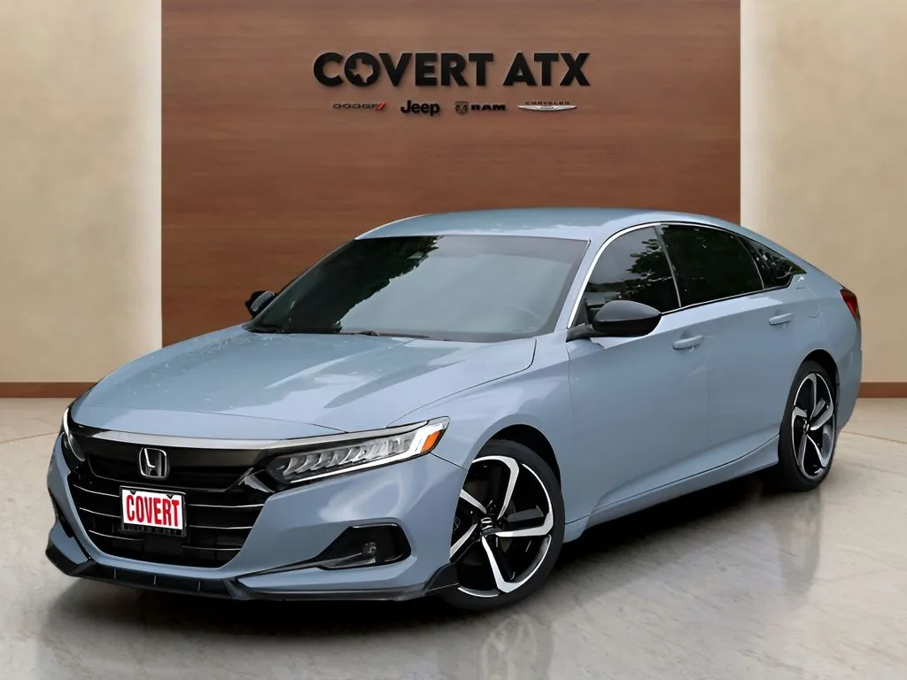 Gray 2021 Honda Accord Sport for sale in Austin, TX