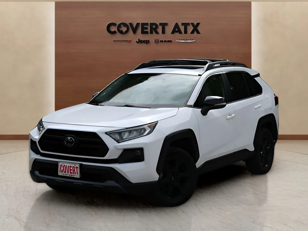 White 2020 Toyota RAV4 TRD Off Road for sale in Austin, TX