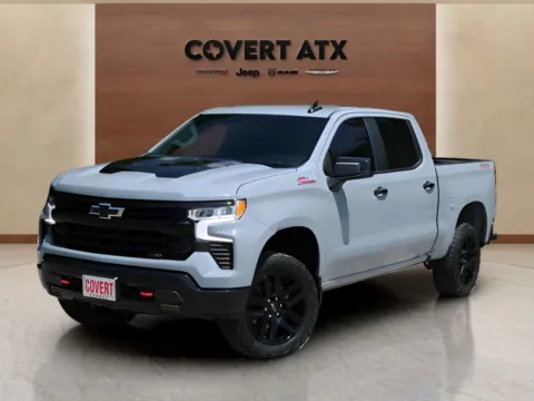 Gray 2024 Chevrolet Silverado 1500 LT Trail Boss for sale in Austin, TX