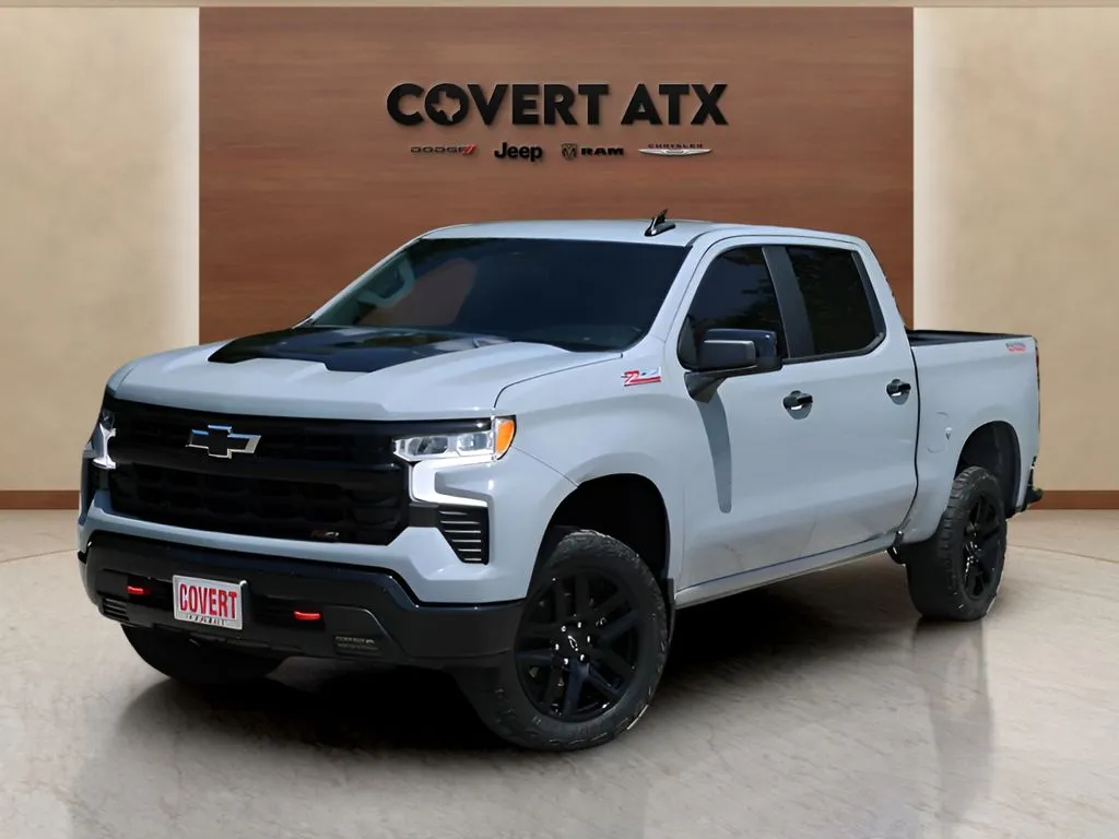 Gray 2024 Chevrolet Silverado 1500 LT Trail Boss for sale in Austin, TX