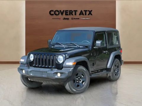 Black 2023 Jeep Wrangler Sport for sale in Austin, TX