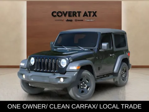 Black 2023 Jeep Wrangler Sport for sale in Austin, TX
