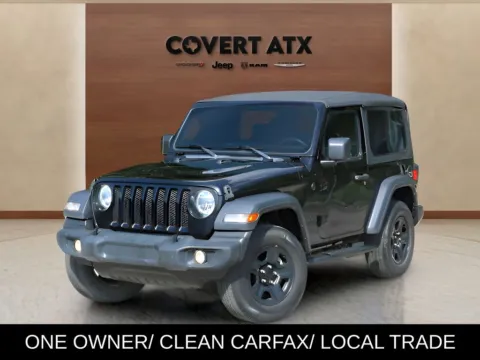 Black 2023 Jeep Wrangler Sport for sale in Austin, TX
