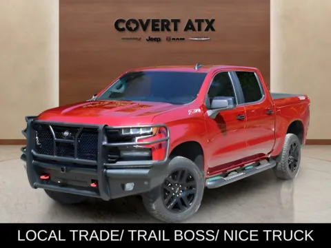 Red 2021 Chevrolet Silverado 1500 LT Trail Boss for sale in Austin, TX