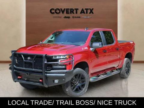Red 2021 Chevrolet Silverado 1500 LT Trail Boss for sale in Austin, TX