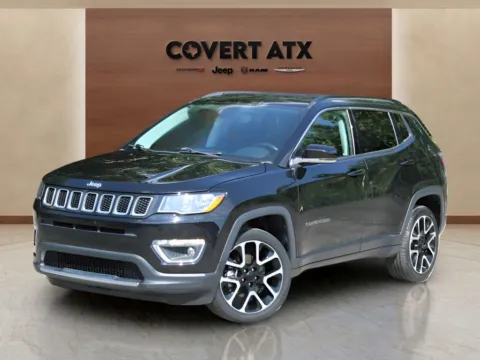 Black 2019 Jeep Compass Limited for sale in Austin, TX