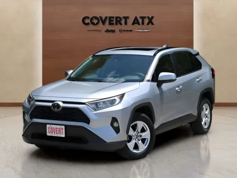 Silver 2019 Toyota RAV4 XLE for sale in Austin, TX