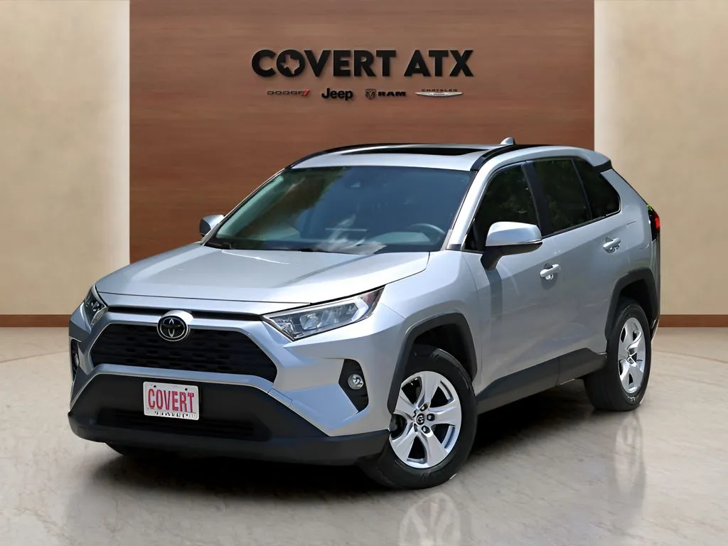 Silver 2019 Toyota RAV4 XLE for sale in Austin, TX