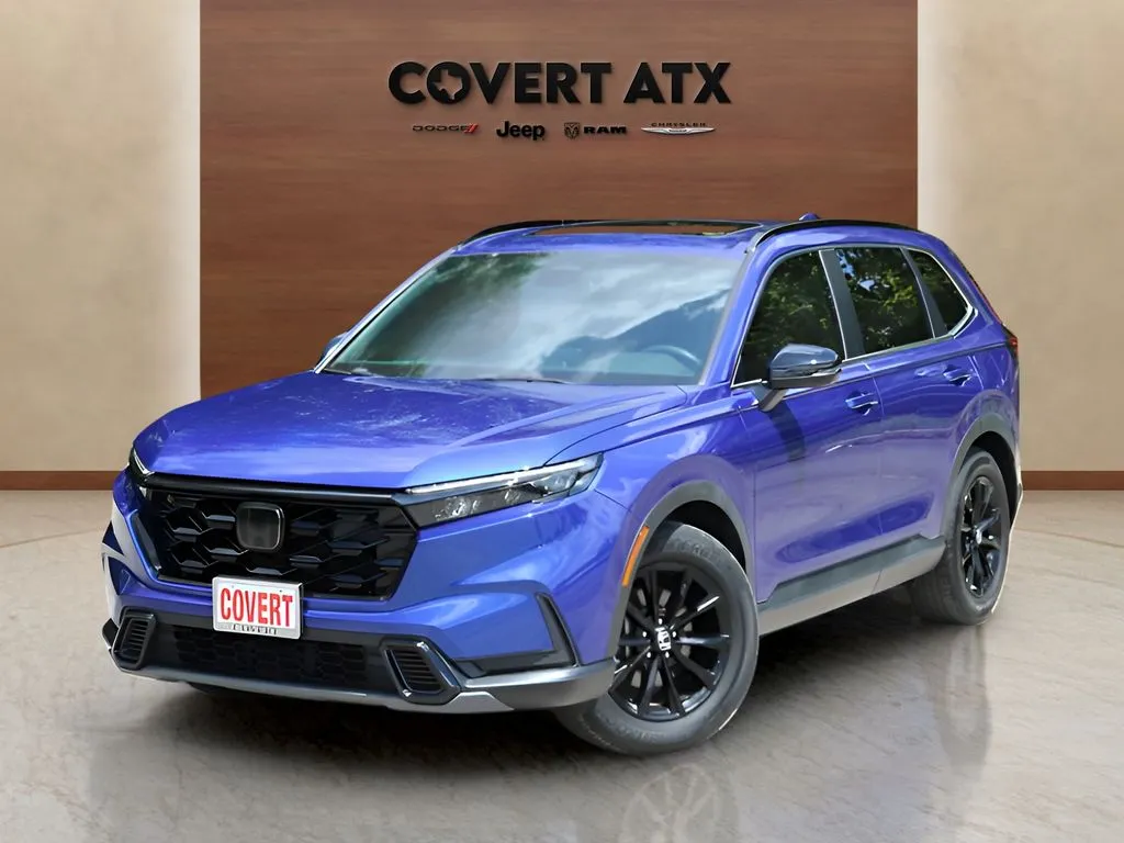 Blue 2023 Honda CR-V Hybrid Sport for sale in Austin, TX