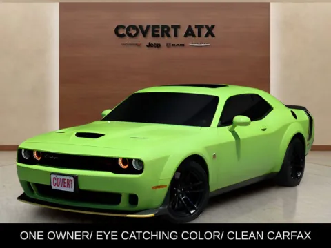 Green 2023 Dodge Challenger R/T Scat Pack Widebody for sale in Austin, TX