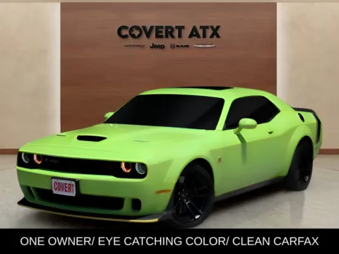 Green 2023 Dodge Challenger R/T Scat Pack Widebody for sale in Austin, TX