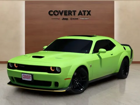 Green 2023 Dodge Challenger R/T Scat Pack Widebody for sale in Austin, TX