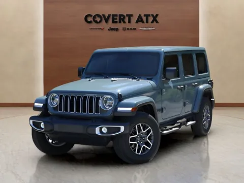 Blue 2026 Jeep Wrangler Sahara for sale in Austin, TX