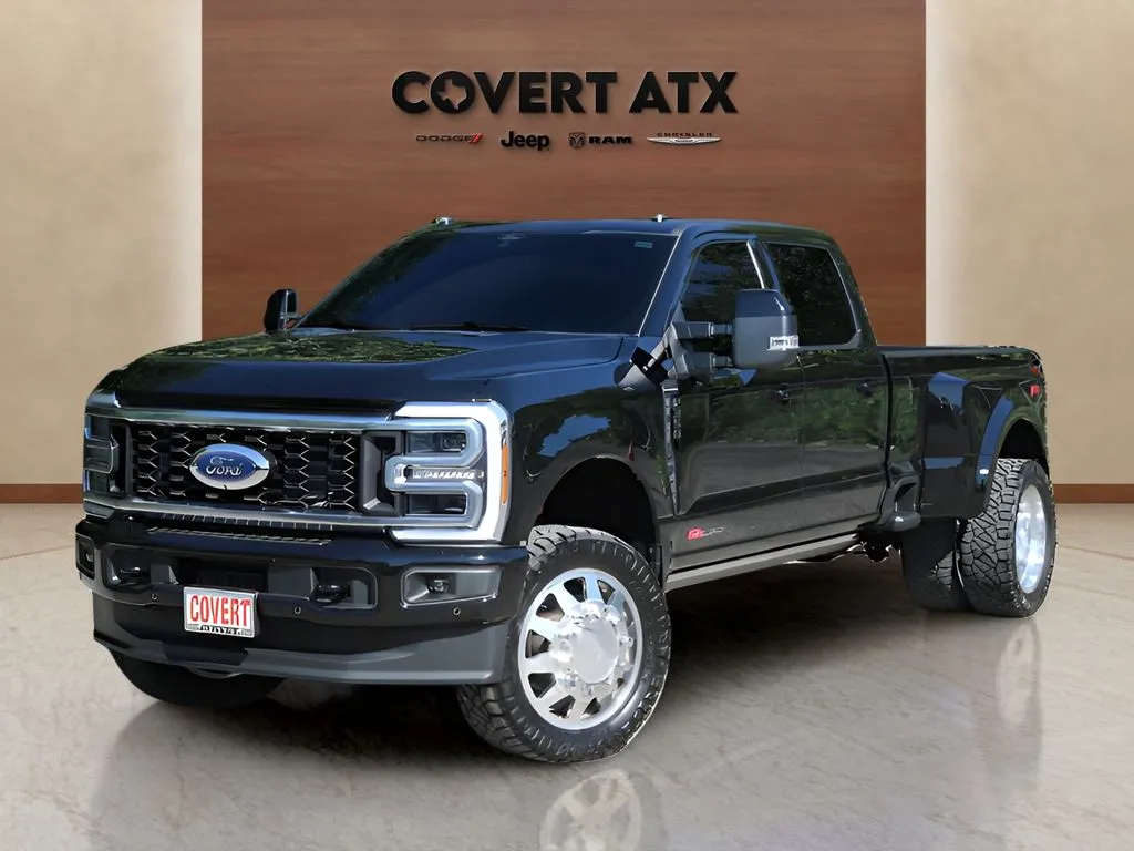 Black 2025 Ford F-350SD Platinum for sale in Austin, TX