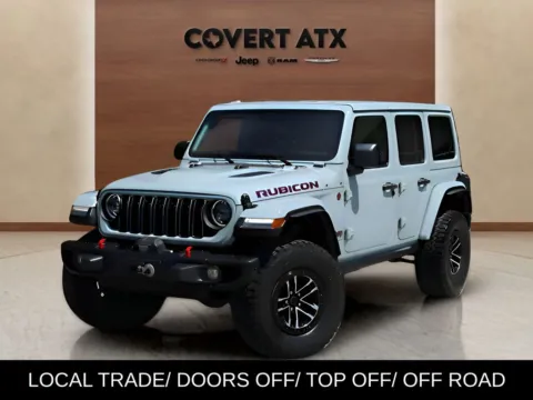 Blue 2024 Jeep Wrangler Rubicon X for sale in Austin, TX