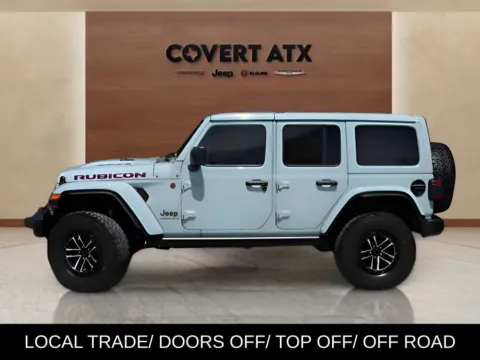 Photos of 2024 Jeep Wrangler Rubicon X for sale in Austin, TX at Covert Chrysler Dodge Jeep Ram