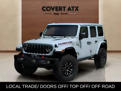 Blue 2024 Jeep Wrangler Rubicon X for sale in Austin, TX