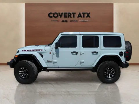 Photos of 2024 Jeep Wrangler Rubicon X for sale in Austin, TX at Covert Chrysler Dodge Jeep Ram