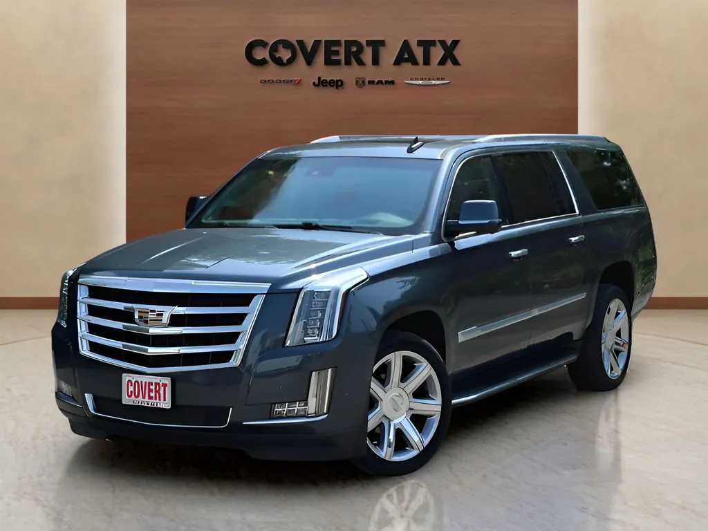 Gray 2020 Cadillac Escalade ESV Luxury for sale in Austin, TX