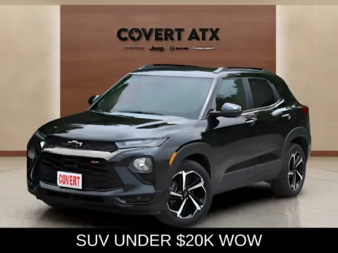 Black 2022 Chevrolet TrailBlazer RS for sale in Austin, TX