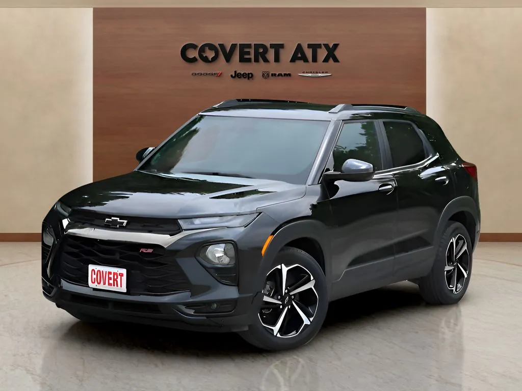 Black 2022 Chevrolet TrailBlazer RS for sale in Austin, TX