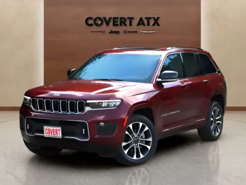 Red 2023 Jeep Grand Cherokee Overland for sale in Austin, TX