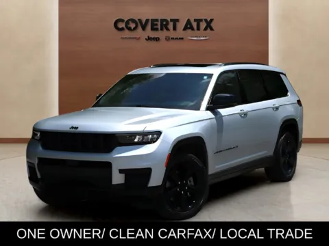Silver 2022 Jeep Grand Cherokee L Altitude for sale in Austin, TX